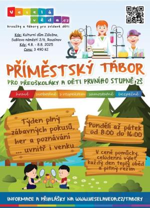 Příměstský tábor Veselá věda Rousínov
